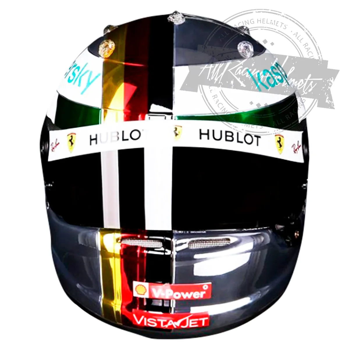 Sebastian Vettel 2020 Monza GP F1 Replica Helmet Scale 1:1