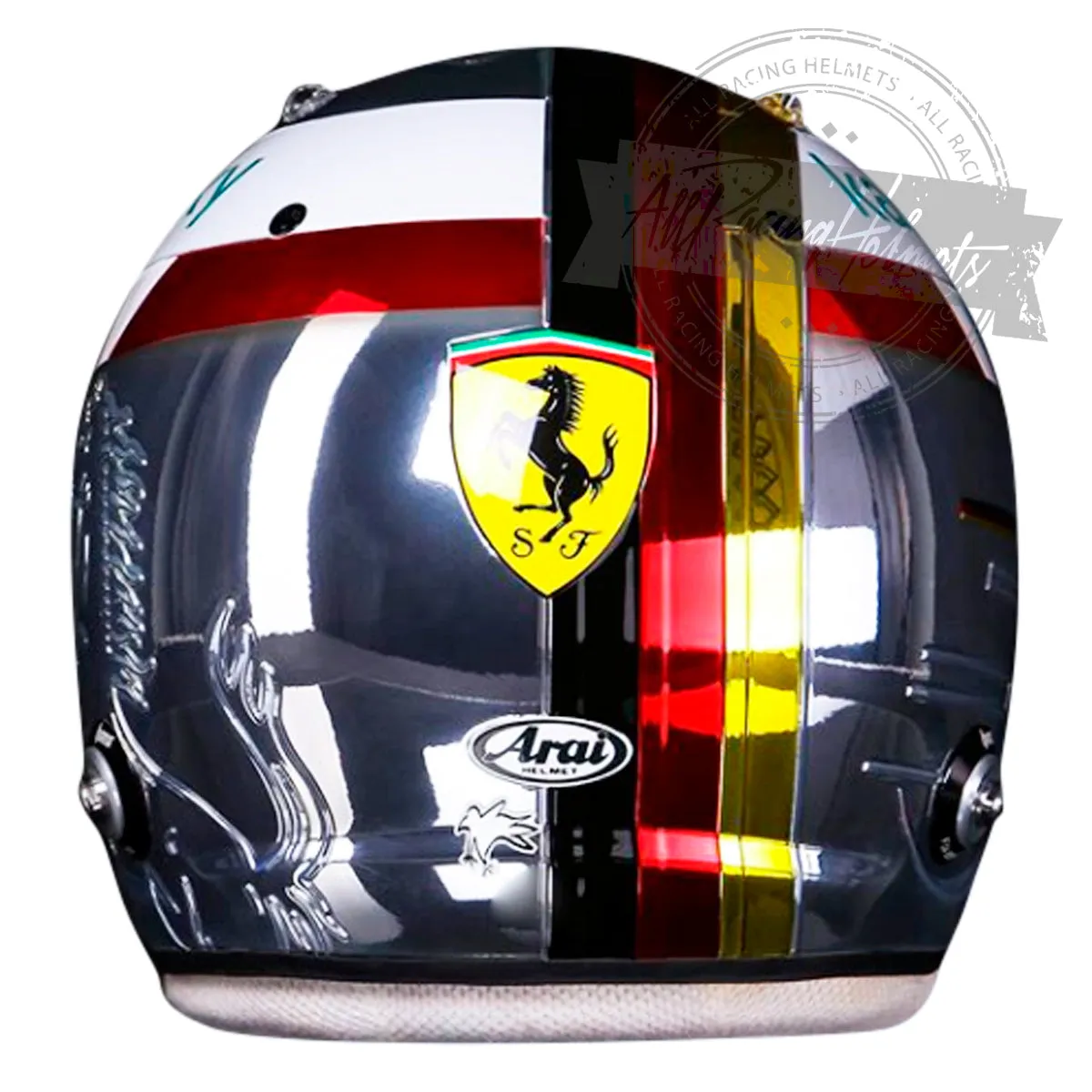 Sebastian Vettel 2020 Monza GP F1 Replica Helmet Scale 1:1