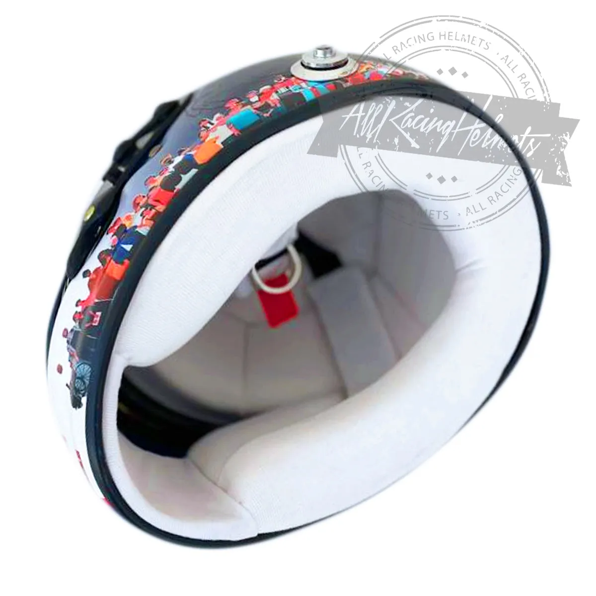 Sebastian Vettel 2020 Turkish GP F1 Replica Helmet Scale 1:1