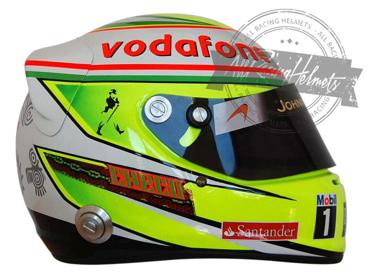 Sergio Perez 2013 F1 Replica Helmet Scale 1:1