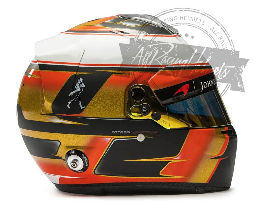 Stoffel Vandoorne 2017 F1 Replica Helmet Scale 1:1