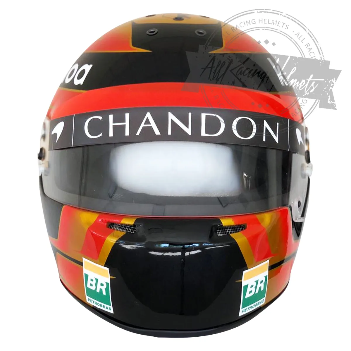 Stoffel Vandoorne 2018 F1 Replica Helmet Scale 1:1