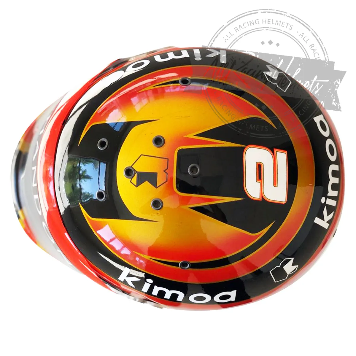 Stoffel Vandoorne 2018 F1 Replica Helmet Scale 1:1
