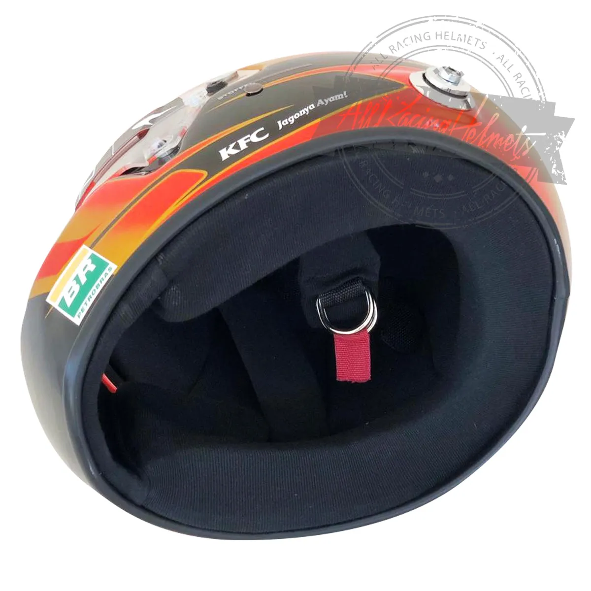 Stoffel Vandoorne 2018 F1 Replica Helmet Scale 1:1