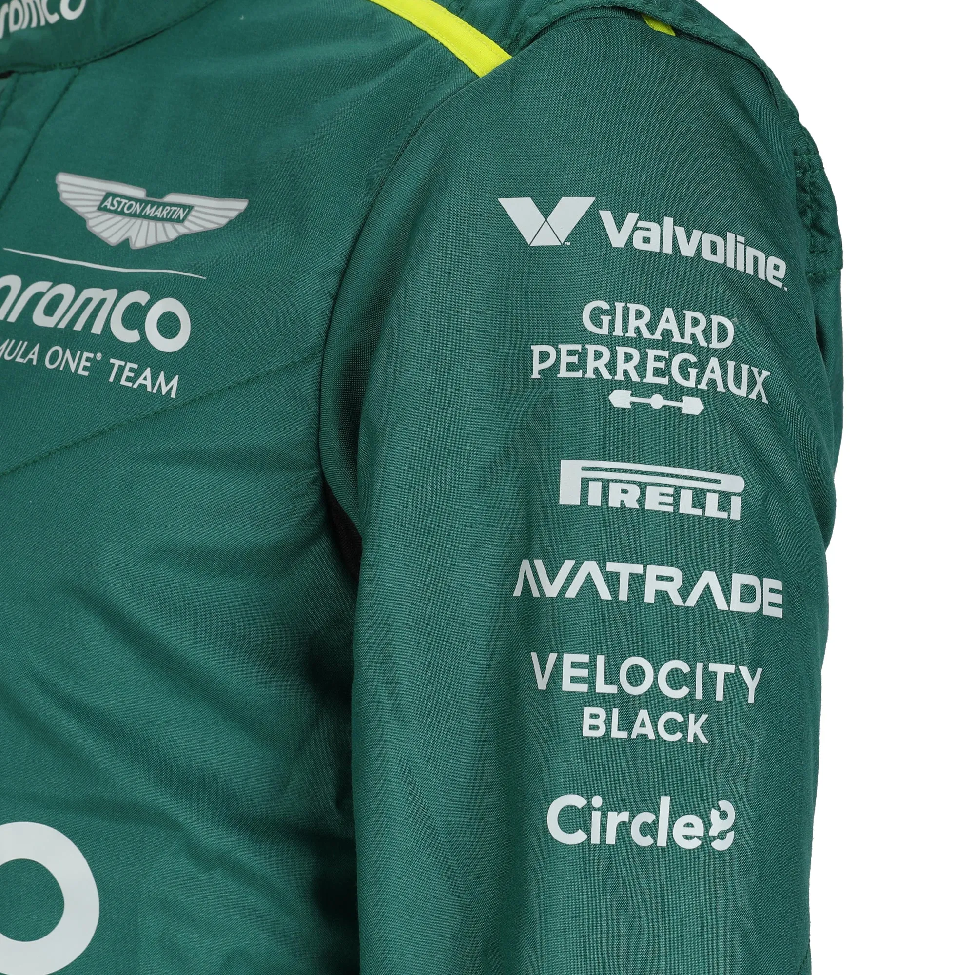 Stoffel Vandoorne Un-Signed 2024 Season used Aston Martin Aramco Formula One Team Suit