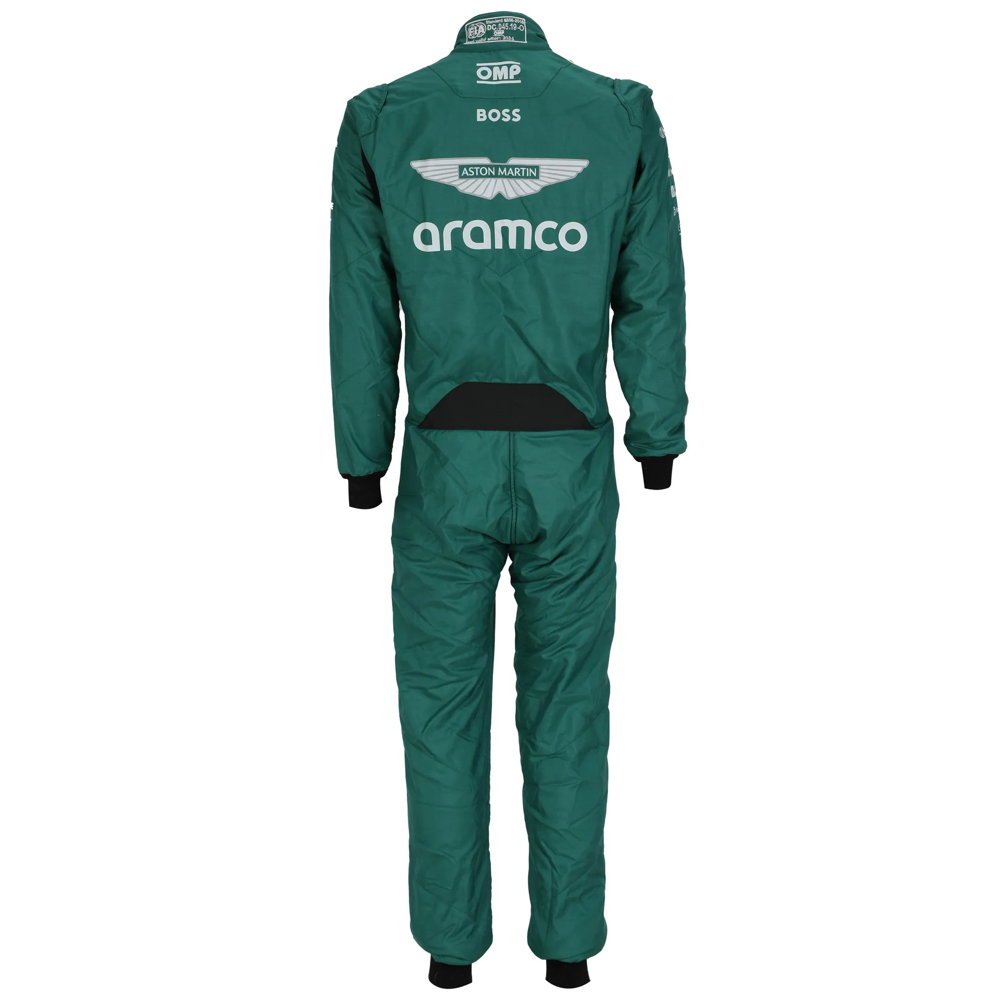 Stoffel Vandoorne Un-Signed 2024 Season used Aston Martin Aramco Formula One Team Suit