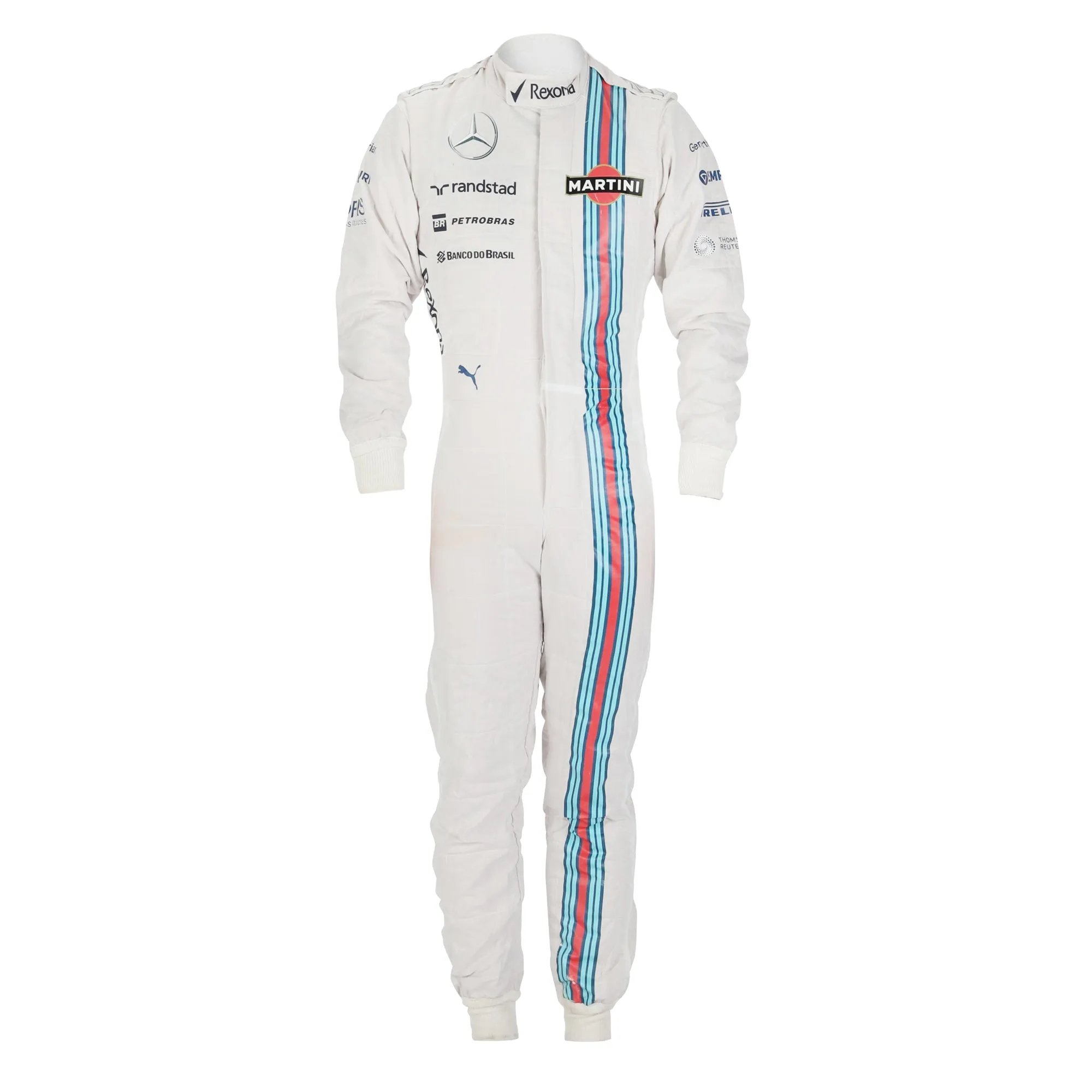 Susie Wolff 2014 Williams Martini Racing Testing Used Suit