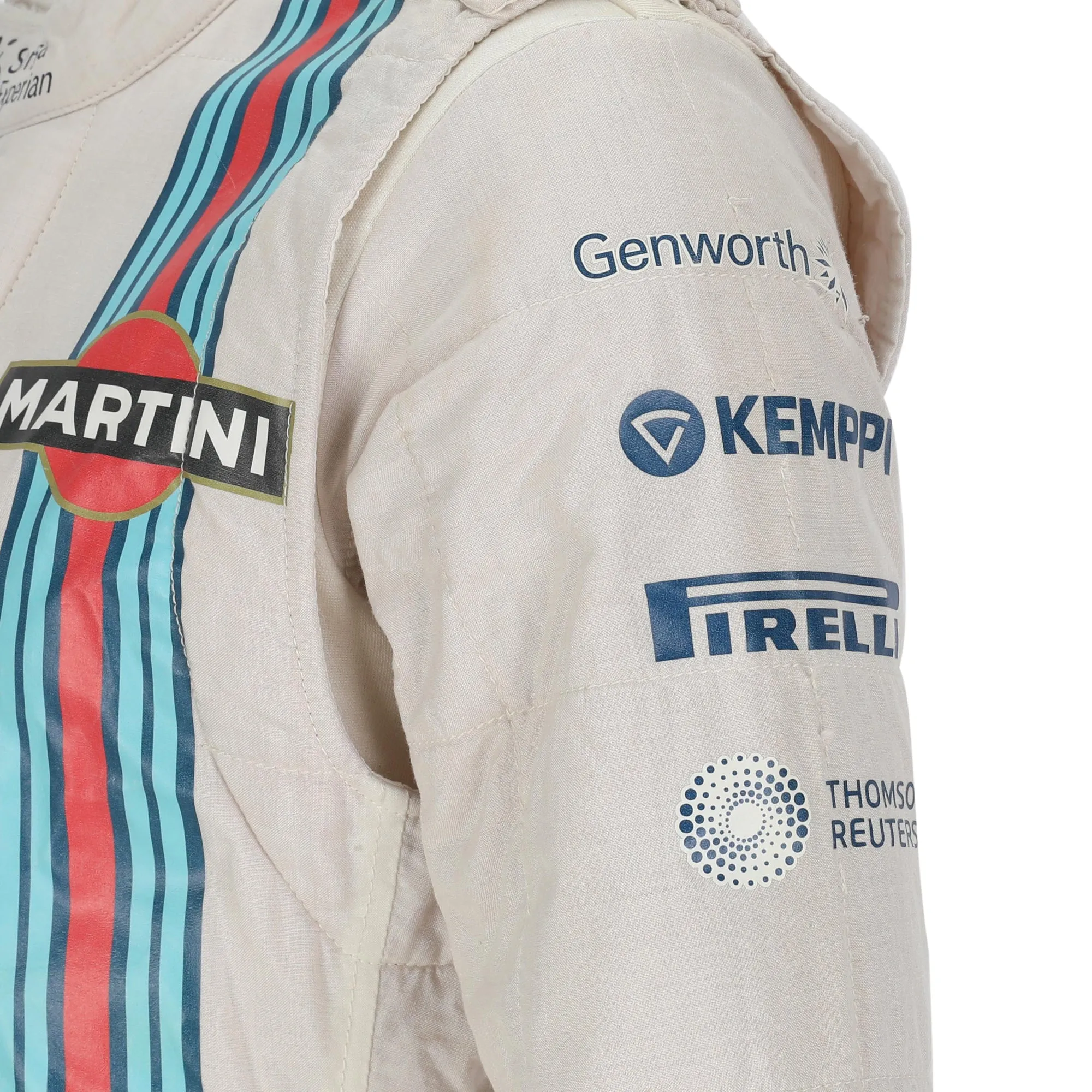 Valtteri Bottas 2014 Williams Martini Racing Grand Prix Used Suit
