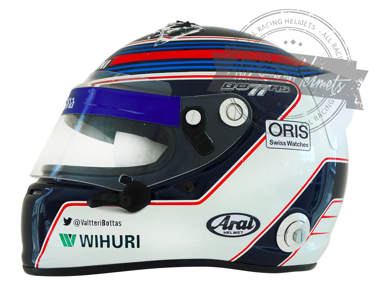 Valtteri Bottas 2015 F1 Replica Helmet Scale 1:1