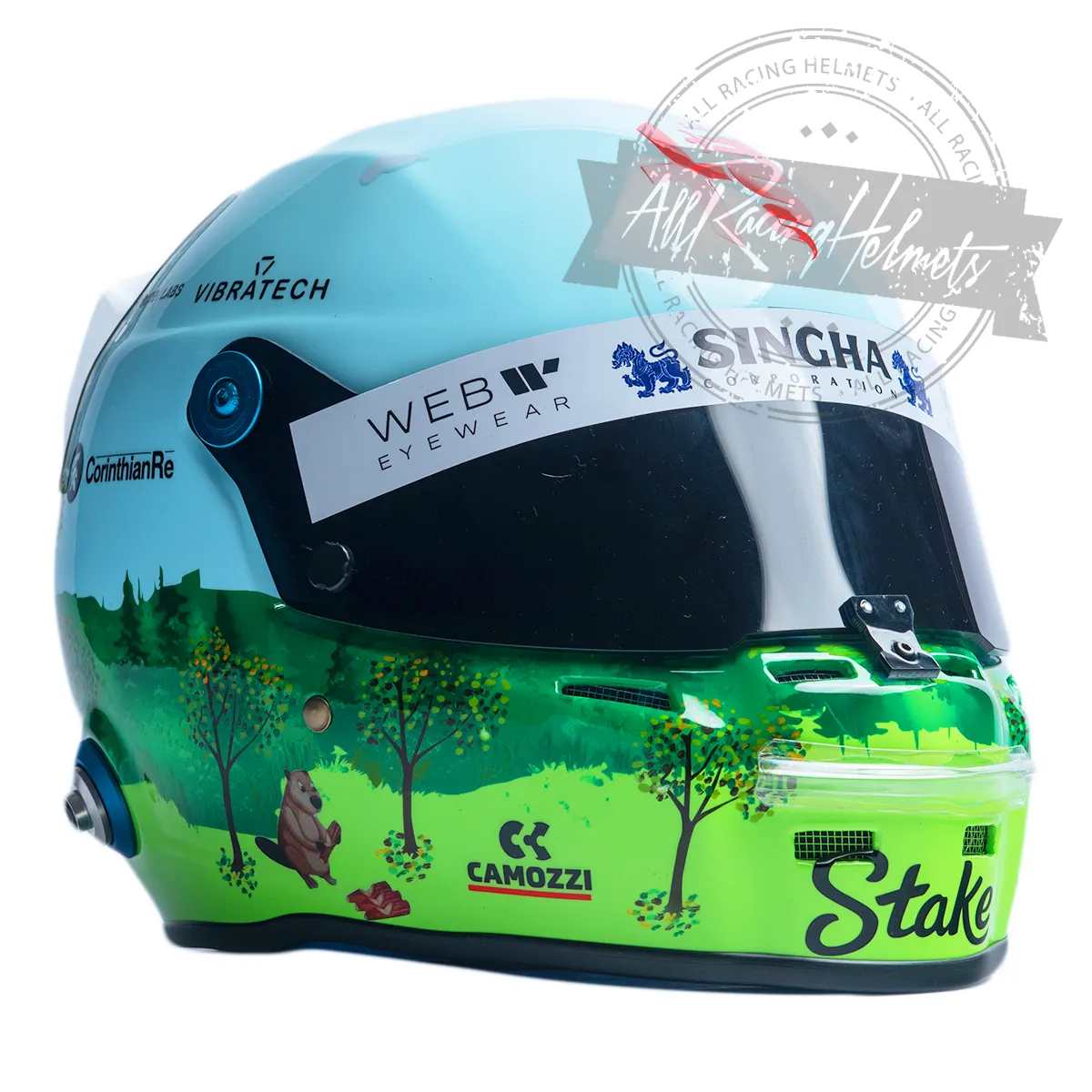 Valtteri Bottas 2023 Canada GP F1 Replica Helmet Scale 1:1