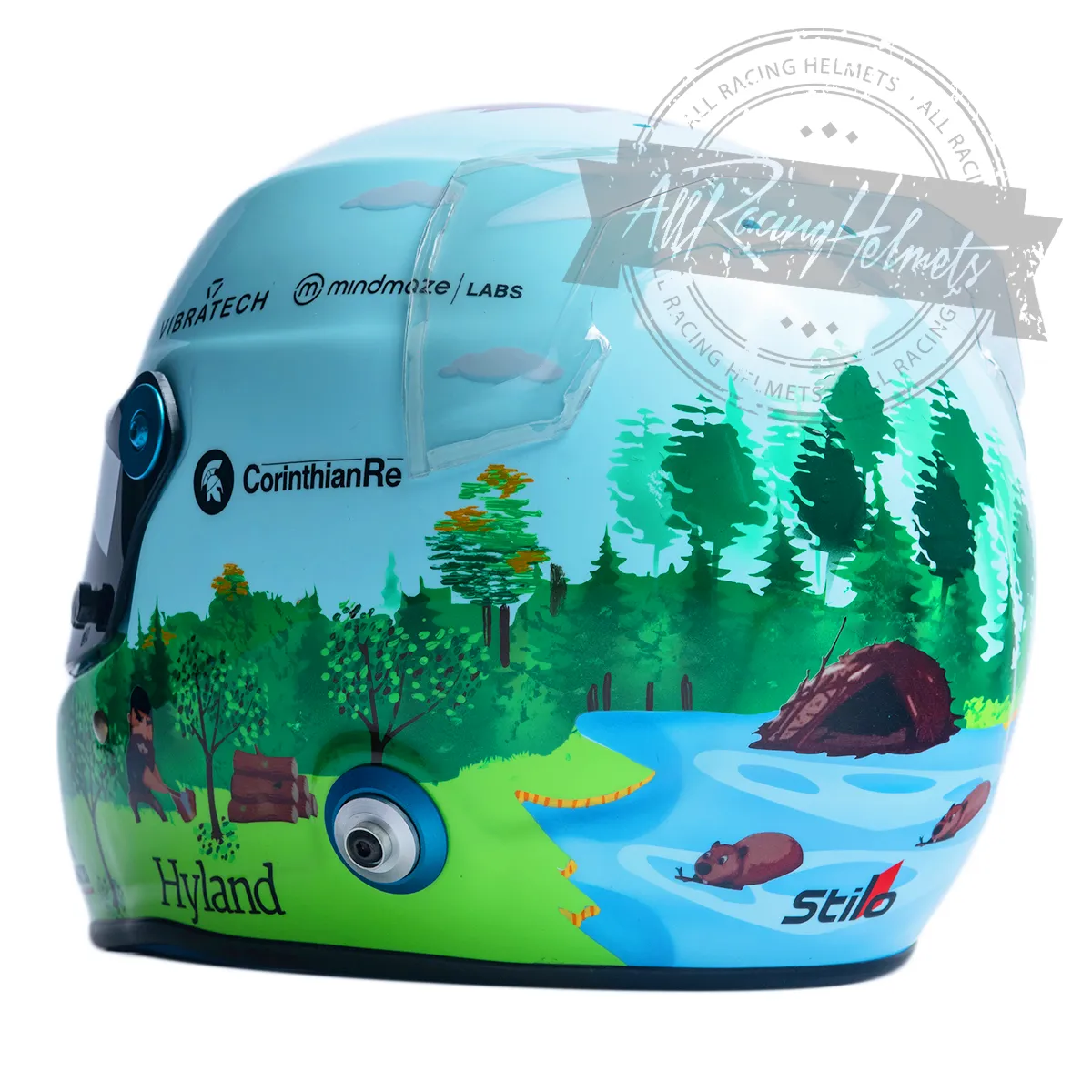 Valtteri Bottas 2023 Canada GP F1 Replica Helmet Scale 1:1
