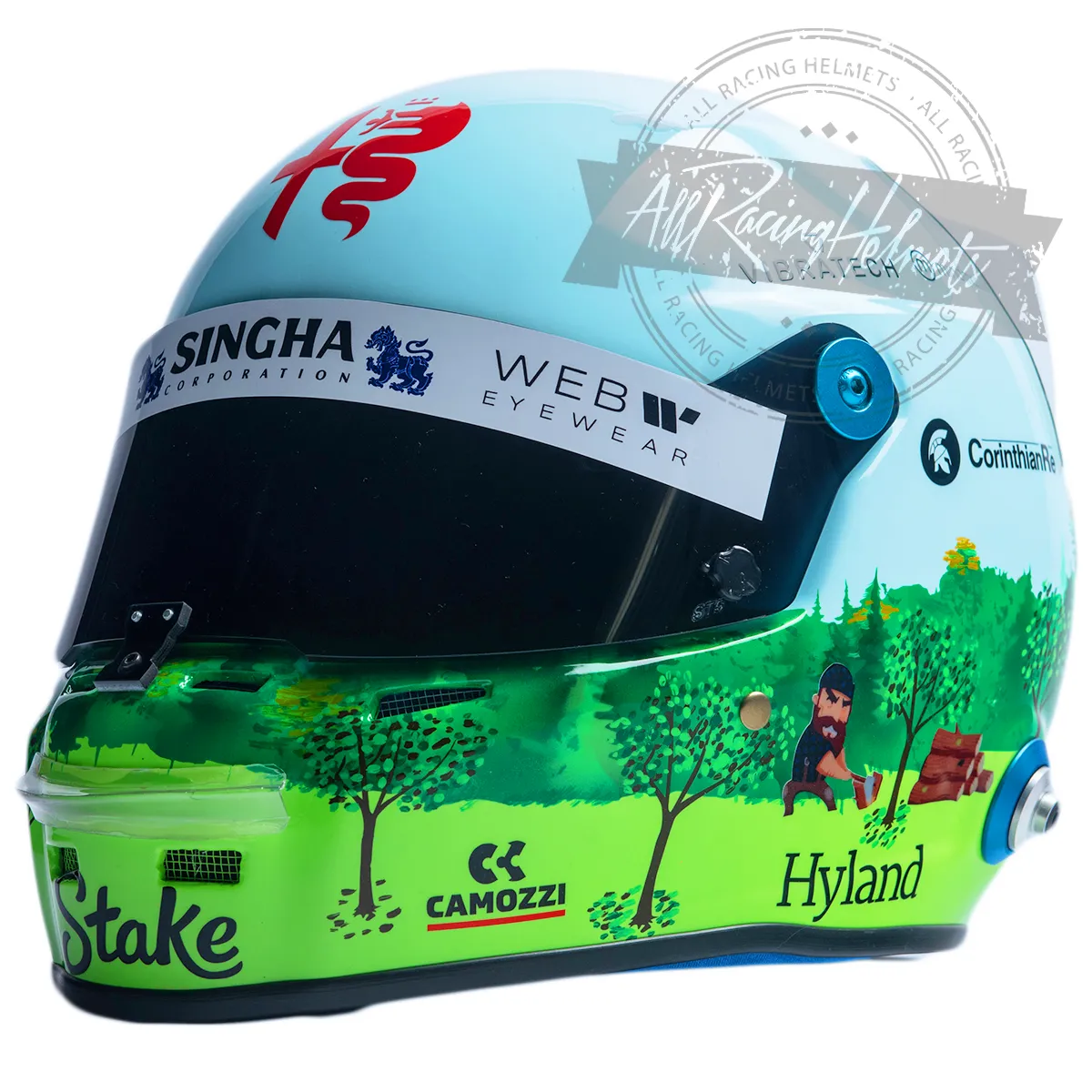 Valtteri Bottas 2023 Canada GP F1 Replica Helmet Scale 1:1