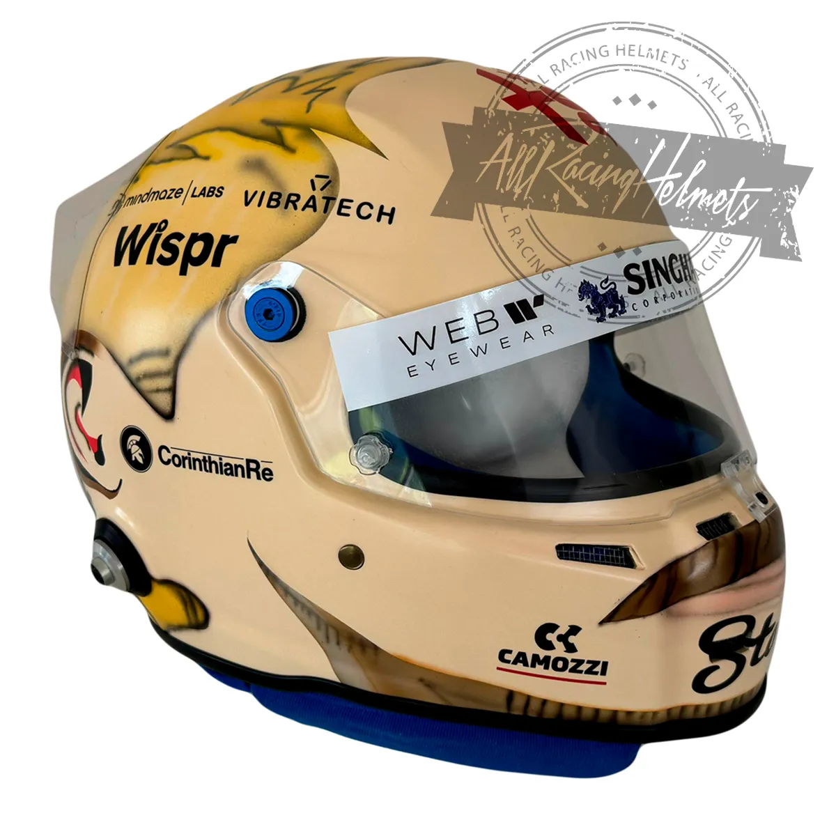Valtteri Bottas 2023 F1 Replica Helmet Scale 1:1